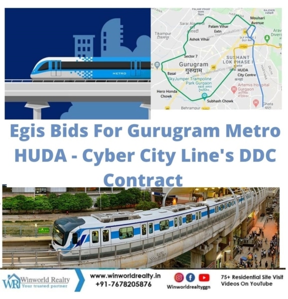 Egis Rail Group Bids For Gurugram Metro HUDA-Cyber City Line's DDC ...