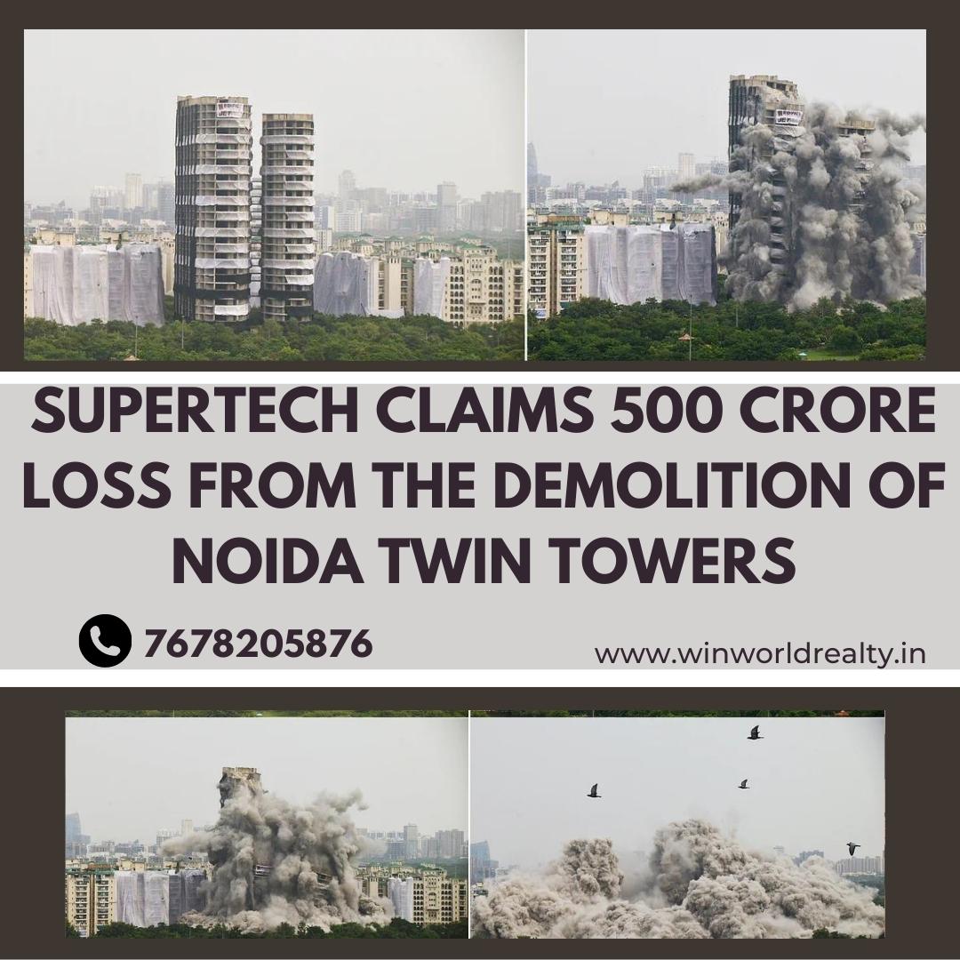 Demolition Of Noida Twin Towers