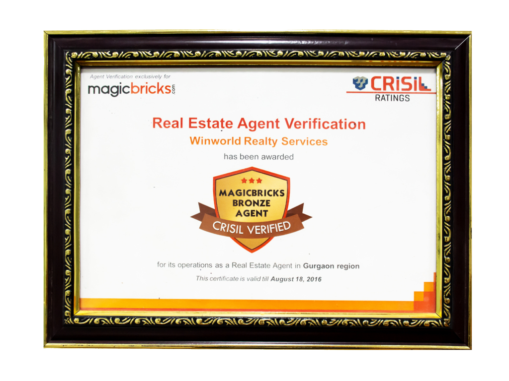 Magic Brick Bronze Agent Certificate