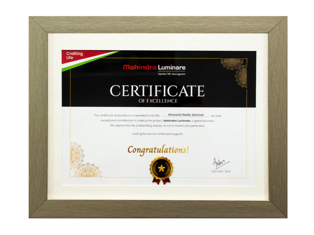 For Mahindra Luminare PH-2(A) Certificate