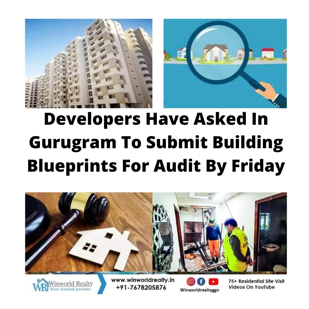 Blueprint submission for audit