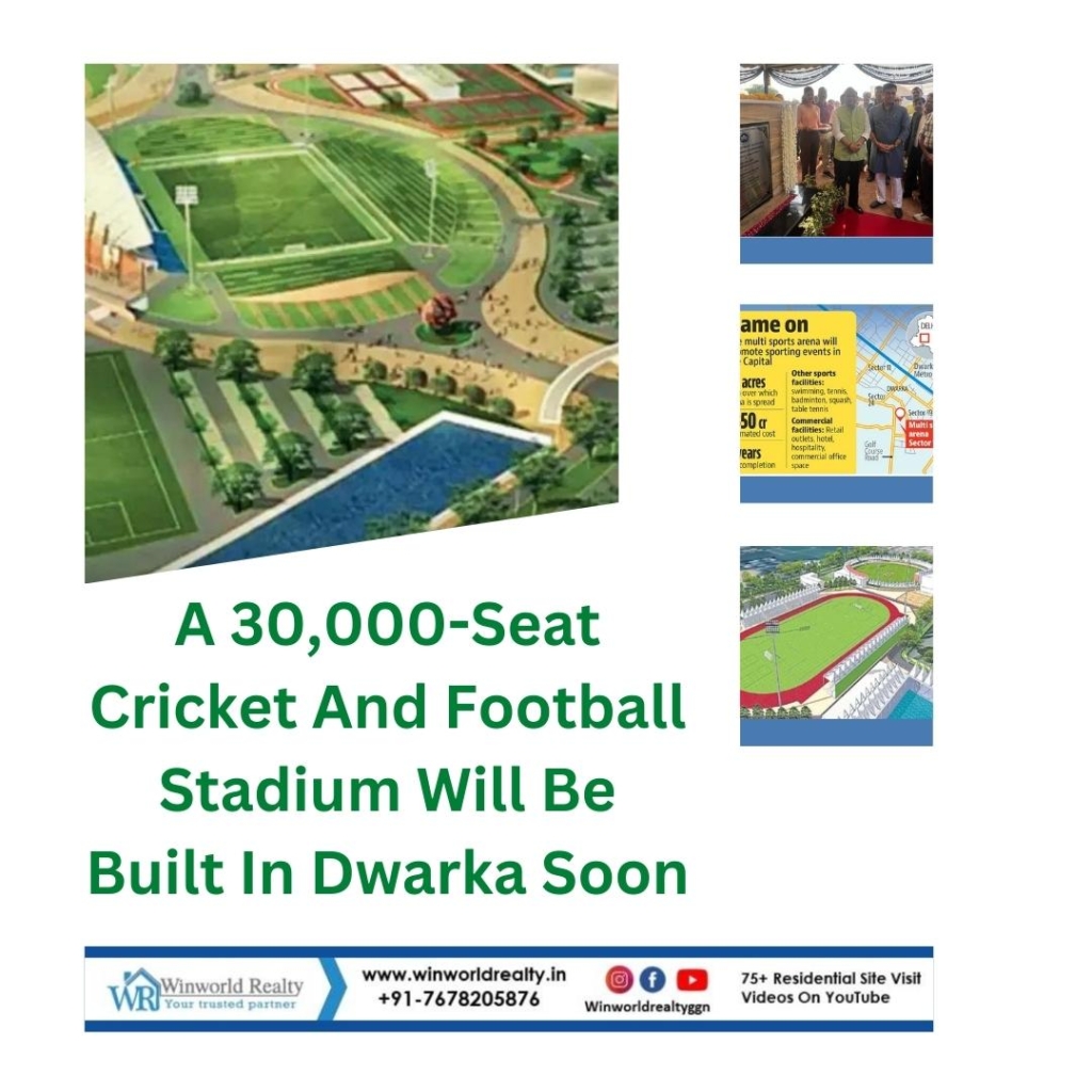 Cricket and Football stadium