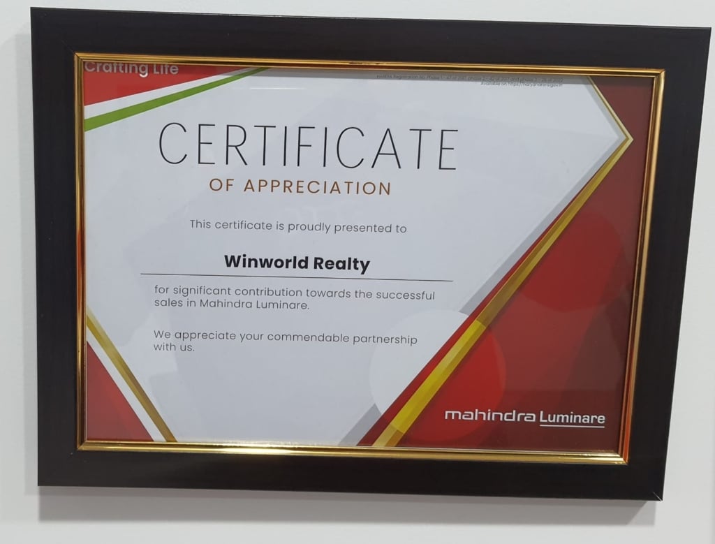 For Mahindra Luminare PH-2(B) Certificate