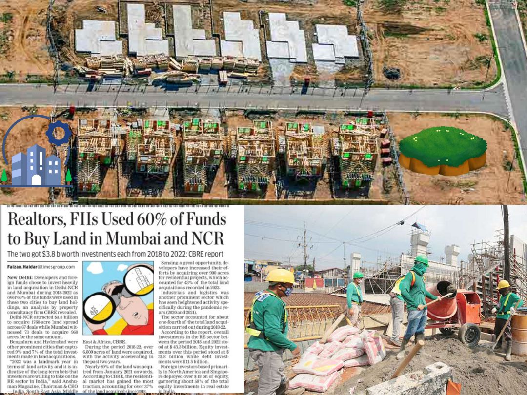 Developers Focus On Land Acquisition In Delhi-NCR And Mumbai For Upcoming Projects