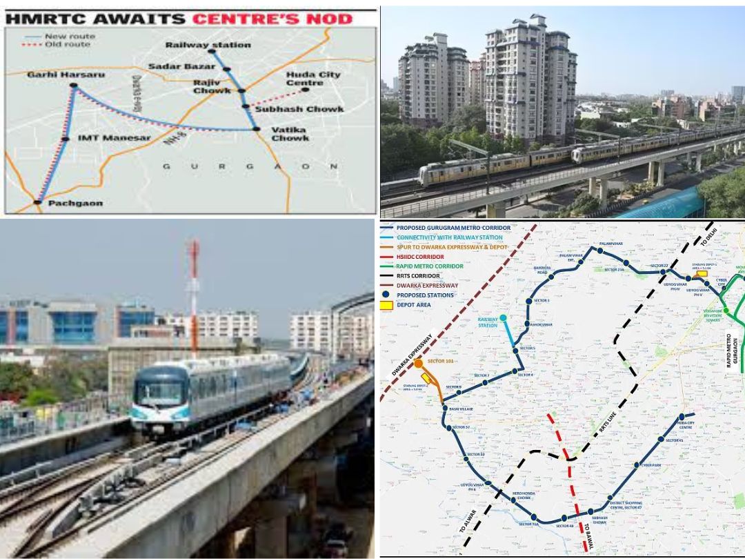 Gurugram Finally Get A New Metro Line From Vatika Chowk To Pachgaon, Manesar