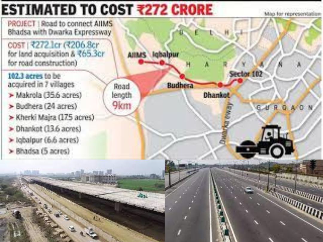 Haryana Plans A New Road Project That Will Link Jhajjar To The Dwarka Expressway