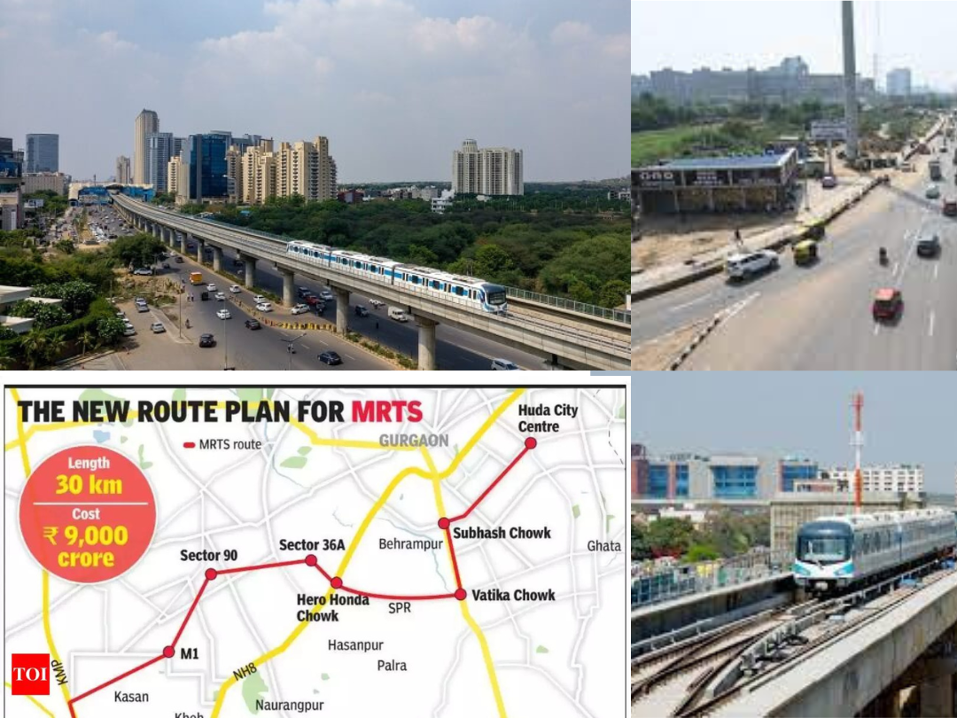 Vatika Chowk To Pachgaon Metro Line-The 30 Km Gurugram Metro Expansion