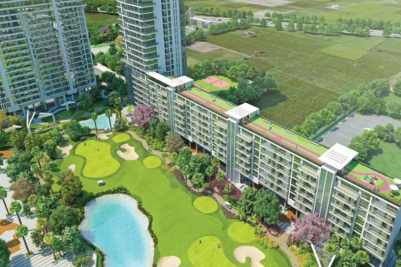 M3M Panorama Sector 65 Gurugram luxury residential tower