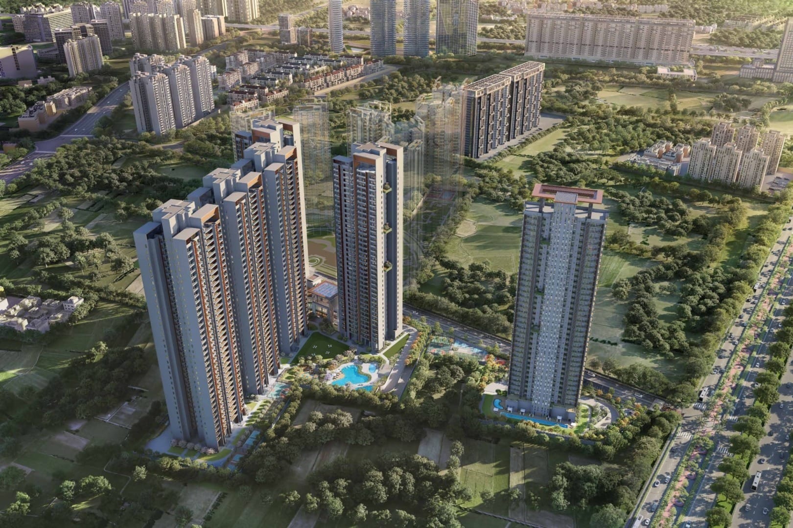 Cloverdale SPR Sector 71 Gurugram luxury towers