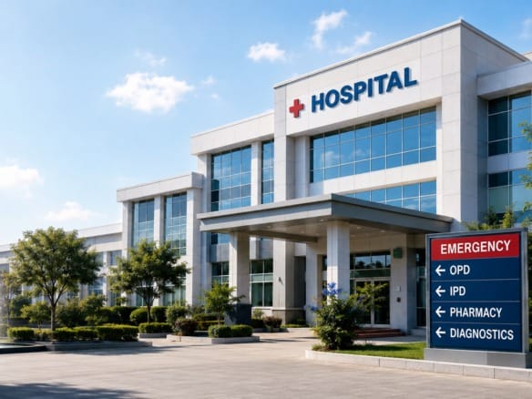 Operational Multi-Speciality Hospital Available for Long-Term Lease / Partnership Etah, Uttar Pradesh