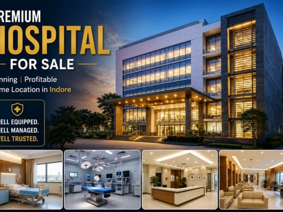 Running Hospital for Sale in Indore