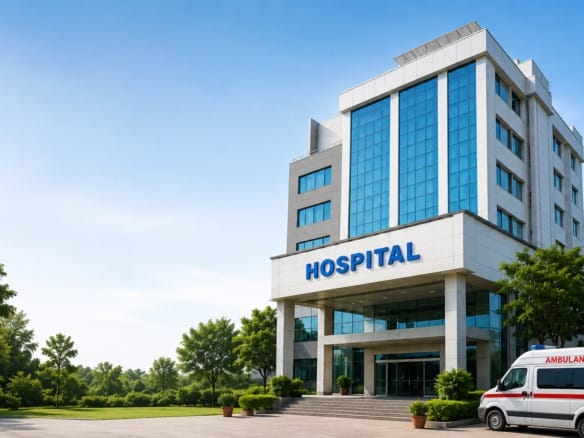 350+ Bed Running Hospital Available on Lease in Varanasi